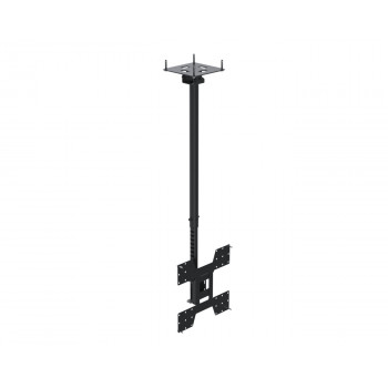 Ergonomic Solutions telescoop-plafondsteun voor beeldschermen tot 75 inch, VESA 200