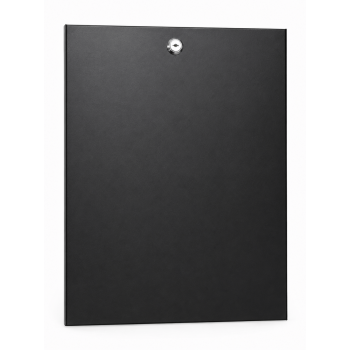 DSIT 15 HE metalen zijwand voor 10 inch serverbehuizing - 450mm diep met slot