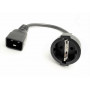 APC EPDU stroomkabel, Schuko naar C20, 0,5 m