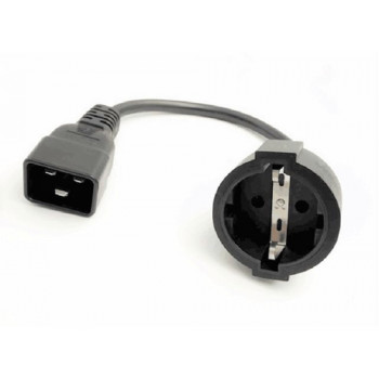 APC EPDU stroomkabel, Schuko naar C20, 0,5 m
