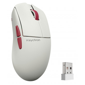 KEYCHRON G4 witte draadloze muis