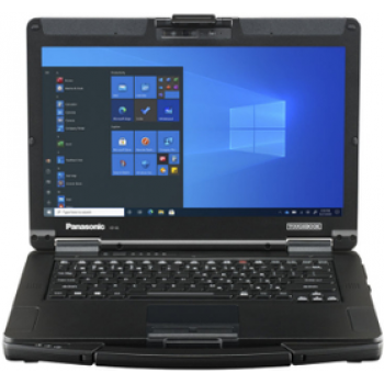 Panasonic Toughbook 55 - robuust - 180°-scharnierdesign - Intel Core i5 1145G7 / 2.6 GHz - vPro - Win 10 Pro 64-bit - Intel Iris Xe grafische kaart - 8 GB RAM - 256 GB SSD TCG Opal Encryption - 35,6 cm (14)
