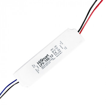 Voeding 12V, 8.5A, 100W, IP67