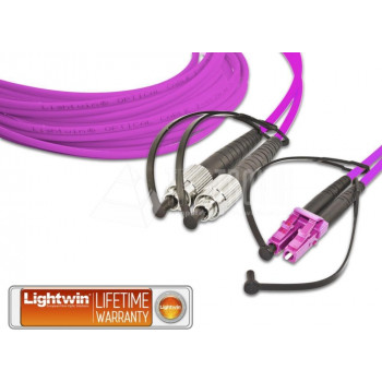 Lightwin hoogwaardige duplex glasvezel-patchkabel, MM OM4, FC - LC