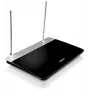 Binnen-tv-antenne met instelbare versterking, 1,8 m coaxkabel, 75 Ohm, 3G/4G-filter, DVB-T/T2, RED-conform