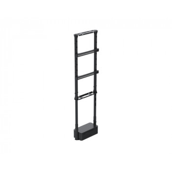 Ergonomic Solutions in-window vloerhouder ENKEL - zwart