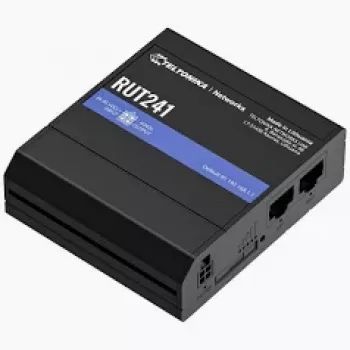 Teltonika RUT241 industriële router 4G LTE Wi-Fi - versie 3 Global met - WLAN - 0,1 Gbps