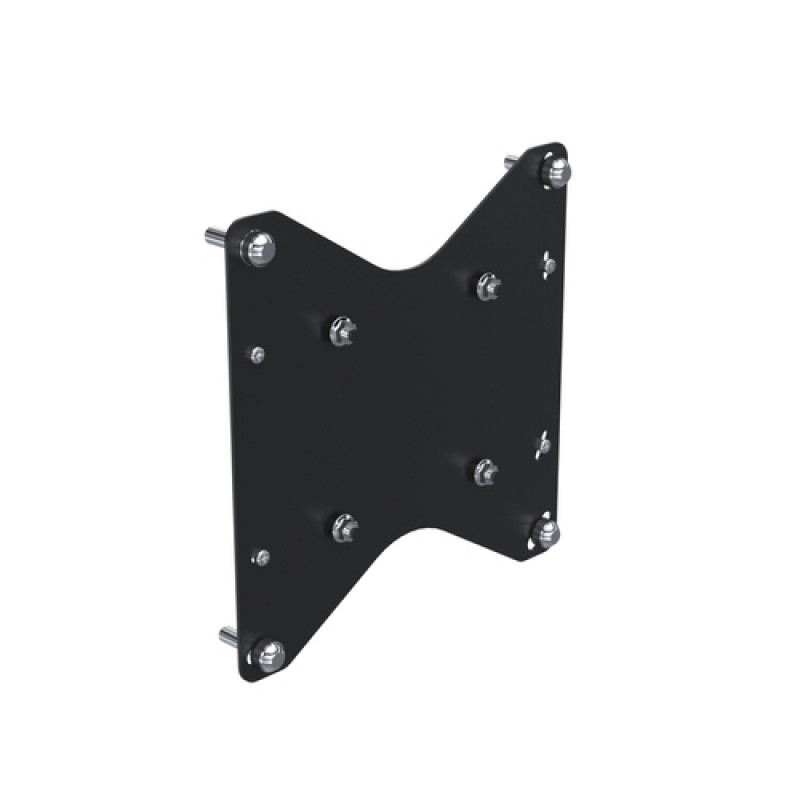 Ergonomic Solutions Hook & Rail VESA 100 naar 200 adapter - zwart
