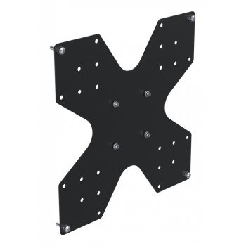 Ergonomic Solutions Hook & Rail VESA 100 naar 200/300/400 adapter - zwart
