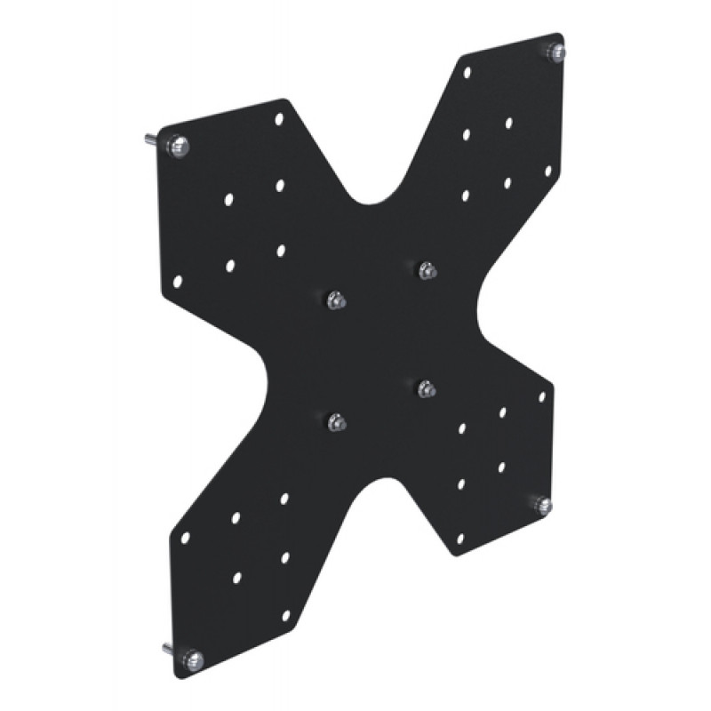Ergonomic Solutions Hook & Rail VESA 100 naar 200/300/400 adapter - zwart