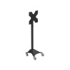 Ergonomic Solutions mobiele signage-wagen voor beeldschermen tot 75 inch, max. VESA