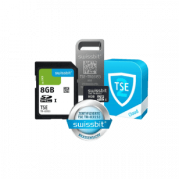Swissbit TSE v2 microSD-kaart 8 GB los