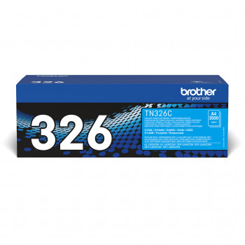 3rd Party KOMPA toner cyaan TN-326C ca. 3500 pag. Brother HL-L8250 - tonereenheid