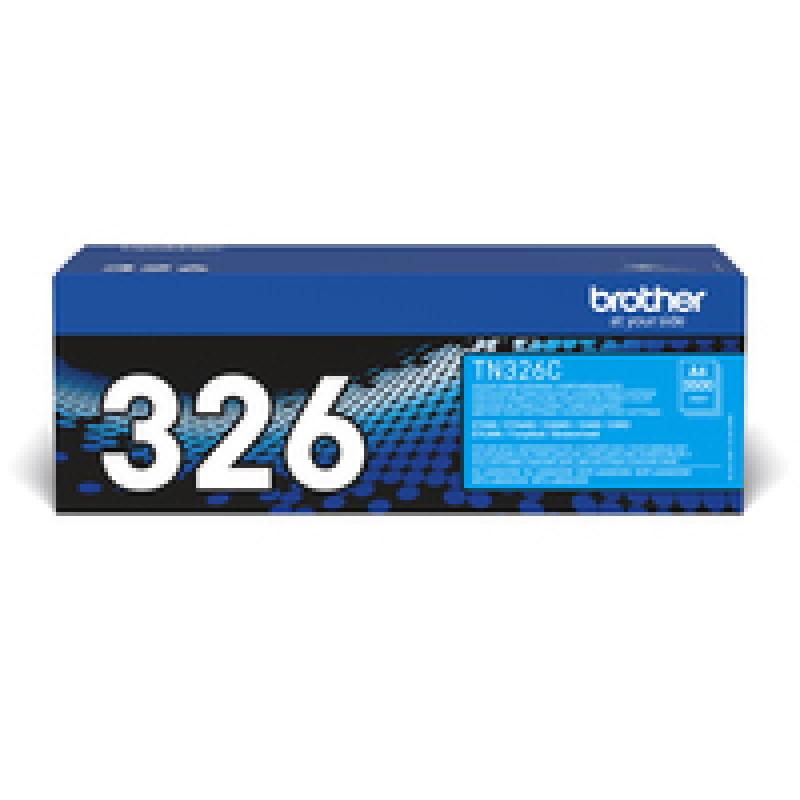 3rd Party KOMPA toner cyaan TN-326C ca. 3500 pag. Brother HL-L8250 - tonereenheid