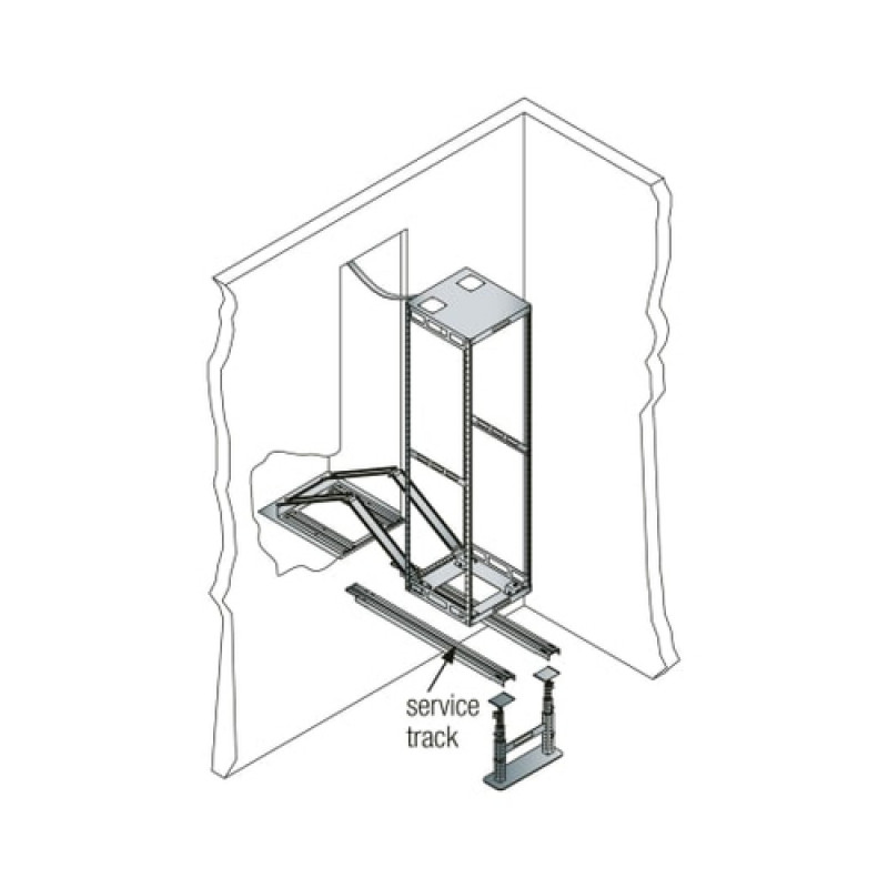 Vaddio Middle Atlantic TRACKL - rack-track-nivelleerset
