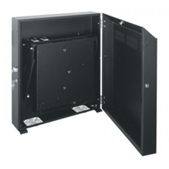 Vaddio Middle Atlantic WRS 8 - kast - geschikt voor wandmontage - zwart - 8U - 48,3 cm (19 inch)