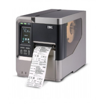 TSC MX240P 8 punten/mm 203dpi Rewind RTC display TSPL-EZ USB RS232 - labelprinter - labelprinter