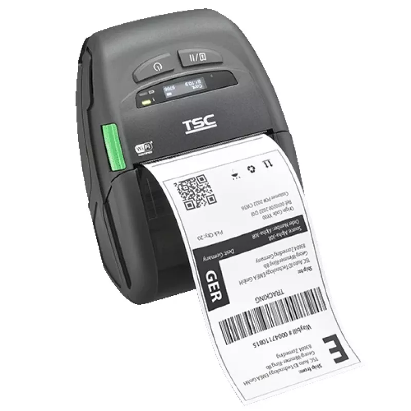 TSC Alpha-30R premium - mobiele bon- en etikettenprinter 80mm 203dpi USB 2.0+ MFi - etikettenprinter