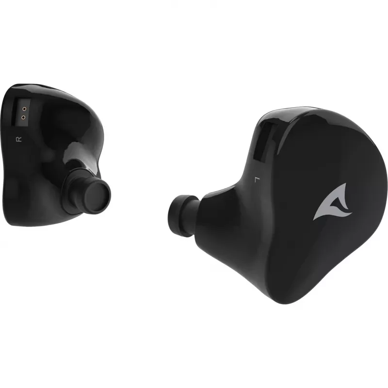 Sharkoon Stealthbite IEM In-ear gaming-headset met afneembare beugelmicrofoon, USB-C/USB-A/3,5 mm, Zwart