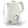 Tefal Soleil KO355AE0 Elektrische waterkoker 1,7 L 2400 W Wit