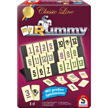 Schmidt Spiele Classic Line MyRummy in metalen blik