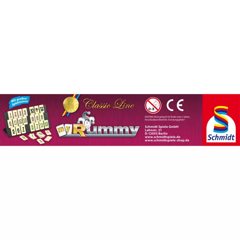 Schmidt Spiele Classic Line MyRummy in metalen blik