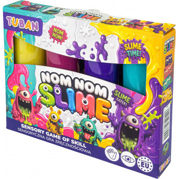 TUBAN Sensorisch spel - Wackelpudding-slijm Nom Nom Slime-set