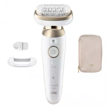 Braun Silk-épil 9 Flex SES9-011 3D epilator, nat & droog, wit/goud