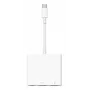 Apple MW5M3ZM/A Digital AV Multiport-adapter - USB-C naar HDMI, USB-A, USB-C PD - 4K 60Hz - zilver