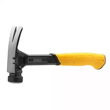 DEWALT DWHT51003-0 16 oz stalen hamer met klauw en trillingsdempende greep