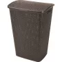 CURVER My Style 55L wasbox, donkerbruin, rattanlook, 43x33x60cm