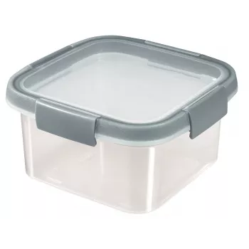 CURVER Smart Eco Fresh vierkante voedselopslagcontainer, 1,1 L, 16x16x9 cm