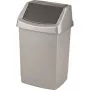 CURVER Click-it 25L pedaalemmer, zilver, 32,5 x 26,5 x 50,5 cm