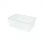 CURVER doos met deksel textielbox 45L 59,6x39,4x23cm transparant