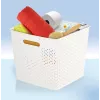 CURVER My Style vierkante opbergmand 25L donkerbruin 32,5x32,5x28cm