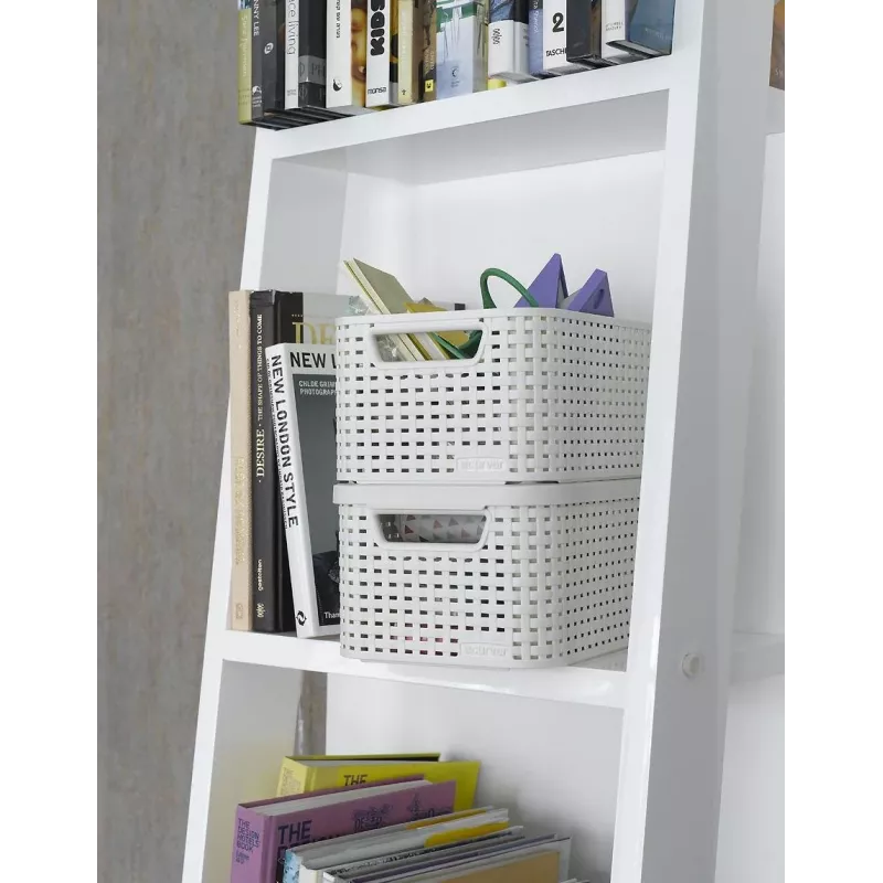 CURVER Style S opbergbox 28,5 x 19,4 x 13 cm crème rattan-effect