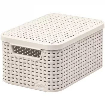 CURVER Style S opbergbox met deksel 29,1x19,8x14,2 cm crème