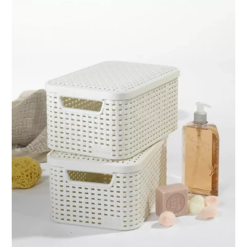 CURVER Style S opbergbox met deksel 29,1x19,8x14,2 cm crème