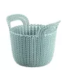 CURVER mand Knit XS rond 3L 23x19x19 cm blauw