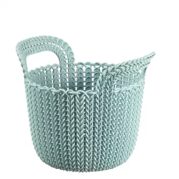 CURVER mand Knit XS rond 3L 23x19x19 cm blauw