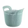 CURVER mand Knit XS rond 3L 23x19x19 cm blauw