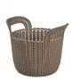 CURVER mand Knit XS rond 3L 23x19x19 cm bruin