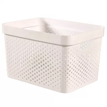 Curver box Infinity Recycled 17L 36x27x22cm wit