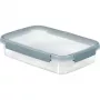 CURVER Smart Eco Fresh rechthoekige bewaarbox 3,5L transparant met groen deksel