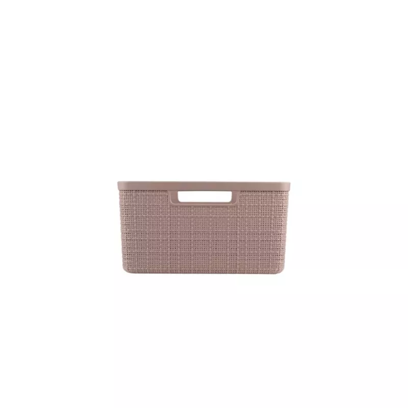 CURVER mand Jute M 12L 36x28x15cm roze
