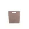 CURVER mand Jute vierkant 17L 28x28x27cm roze