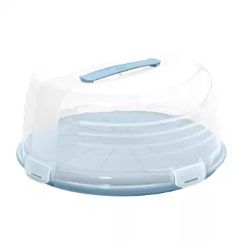 CURVER ronde taartdoos Ø34,7x15,6cm blauw