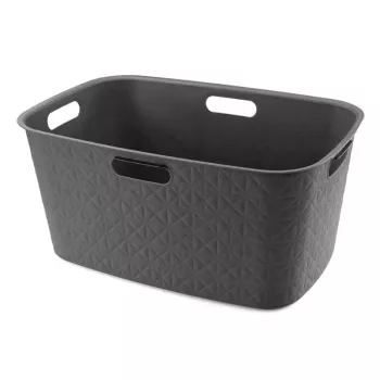 CURVER Softex 45L wasmand 57x37x27cm donkergrijs