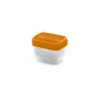 CURVER Vedo rechthoekige bewaarbox-set 5x0,5L transparant oranje