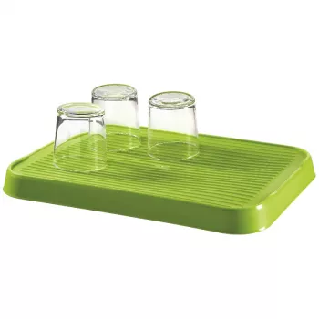 CURVER dubbelzijdige afdruipmat Kitchen Essentials groen